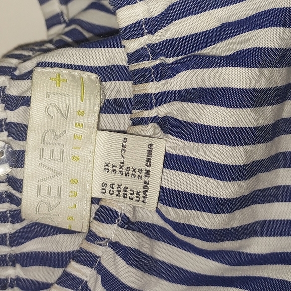 FOREVER 21 PLUS SIZE OFF THE SHOULDER TOP 💙 - Picture 3 of 3